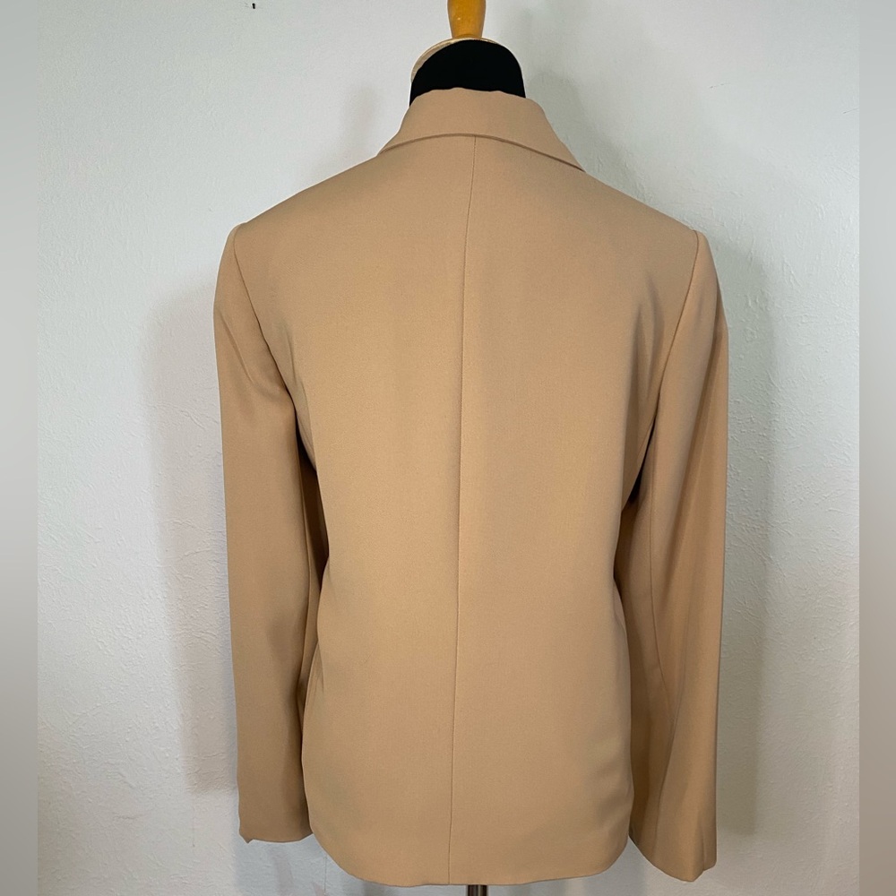 Villager Classic Tan Blazer Size 12P - Picture 5 of 8